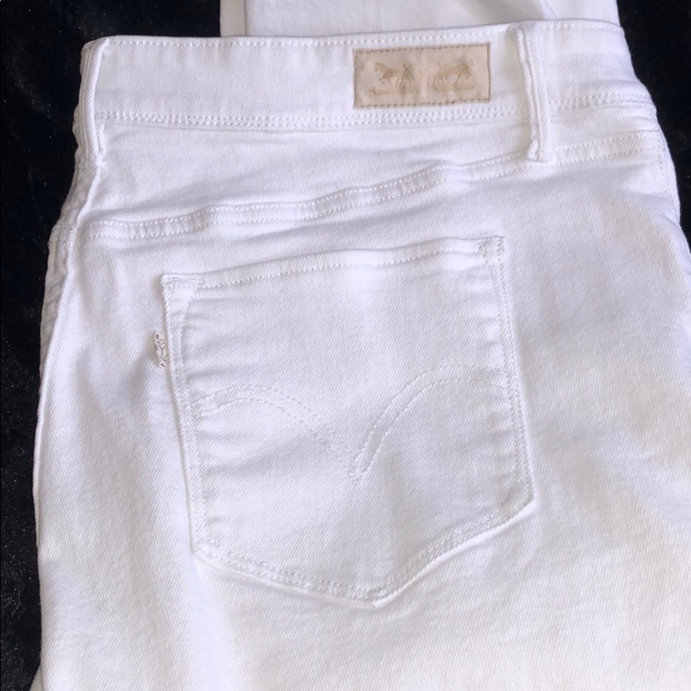 White plus size jeans